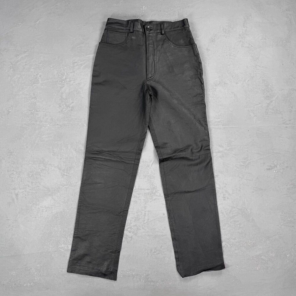 Vintage Leather World by Lucky Leather Straight Leg Pants Fit 29 x 32